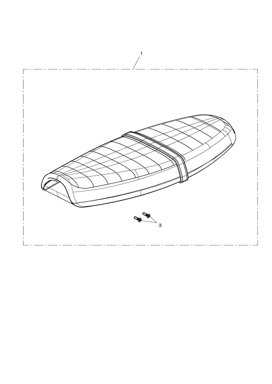 Seat, Bench, Ribbed, Brown exploded diagram