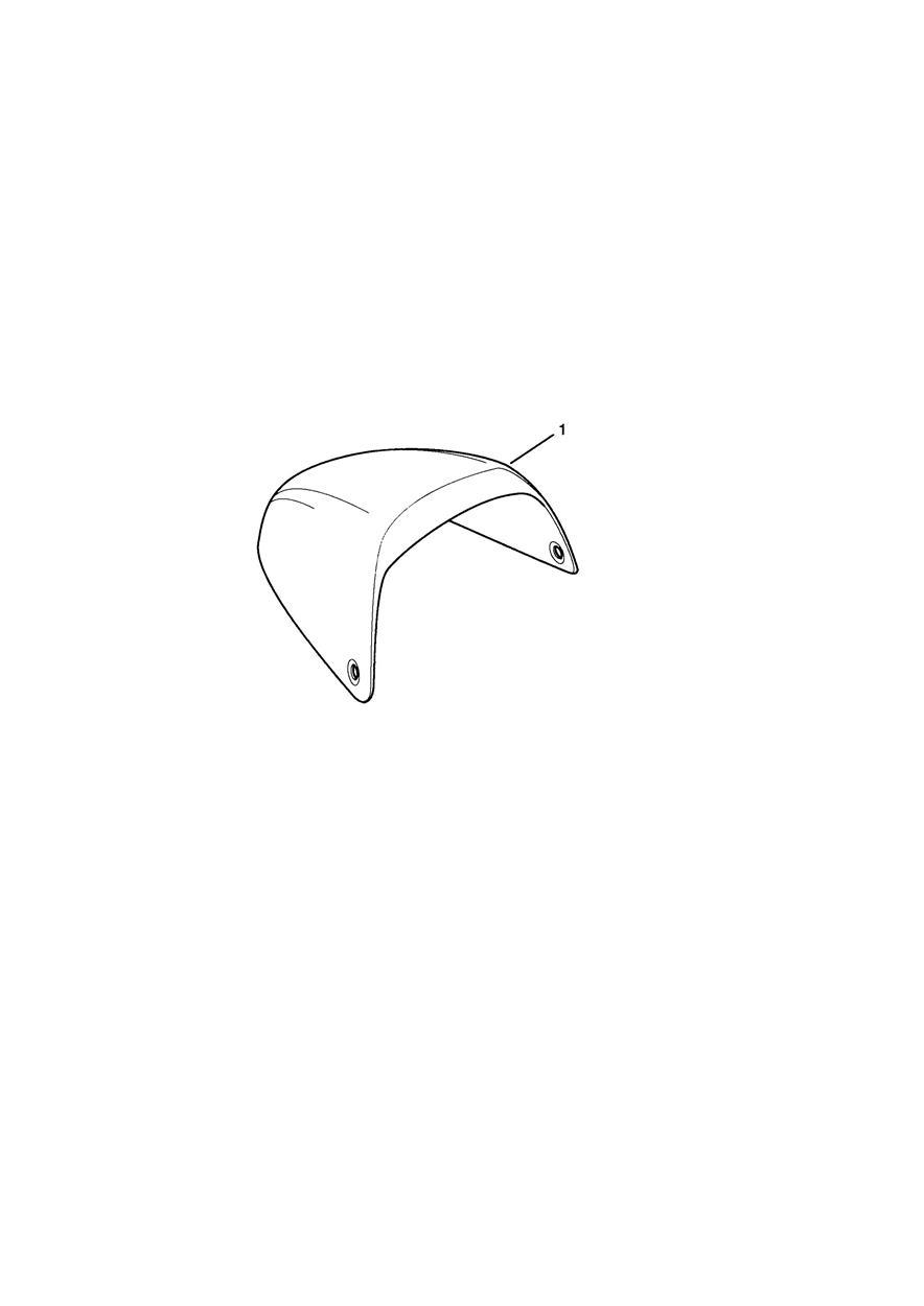 Seat Cowl Kit exploded diagram