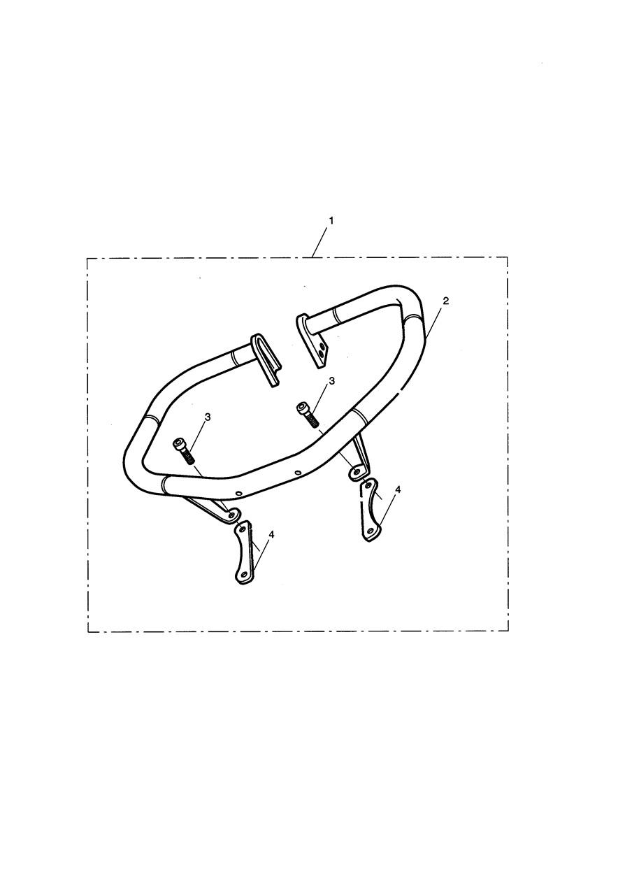 Engine Dresser Bar Kit, Oversized exploded diagram