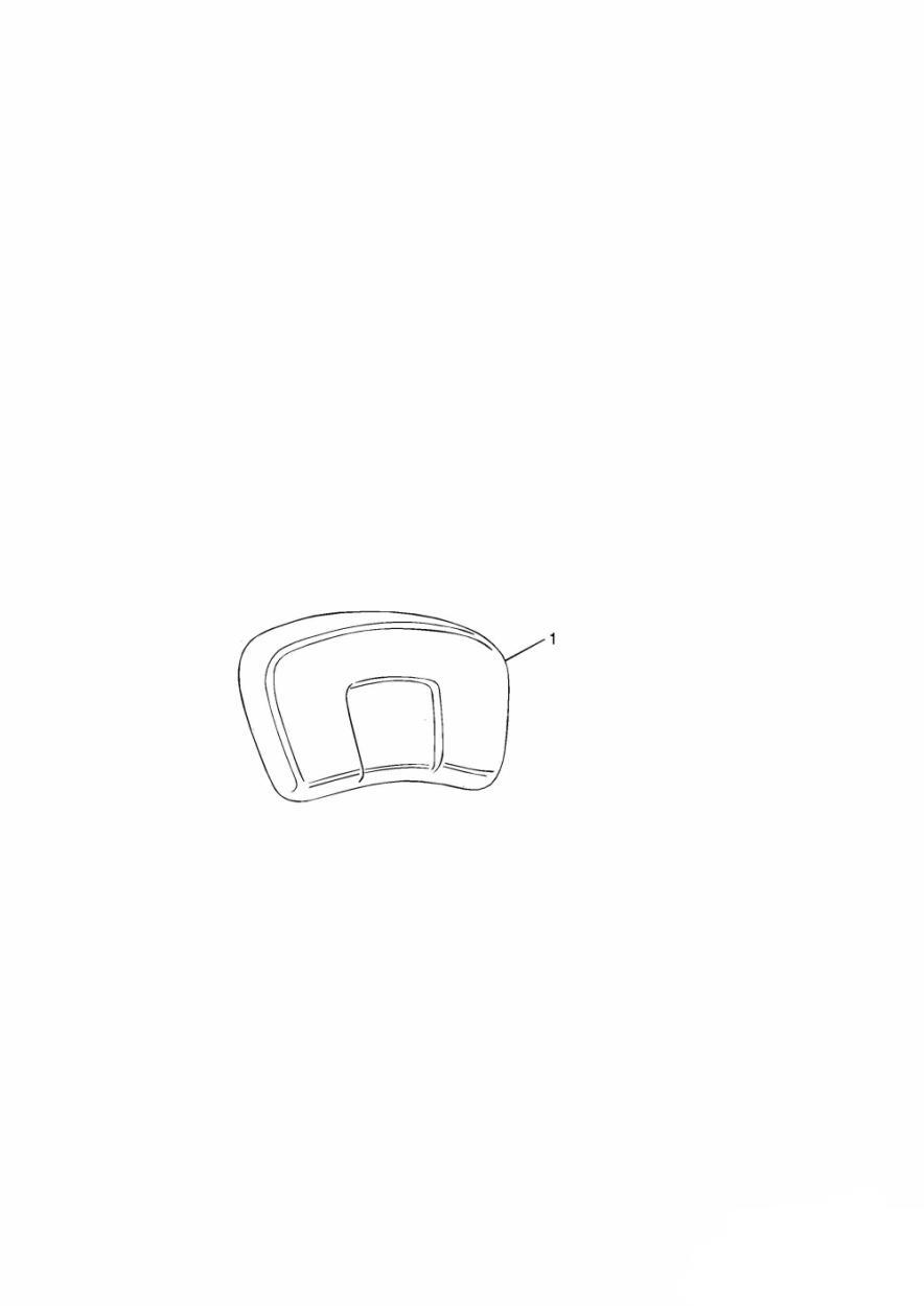 Back Rest exploded diagram