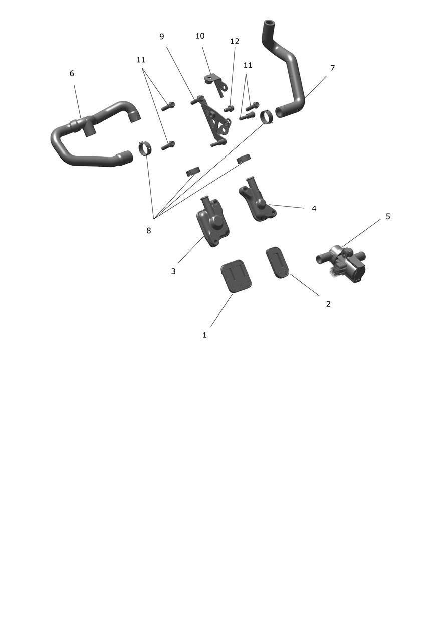 Emissions Control System exploded diagram