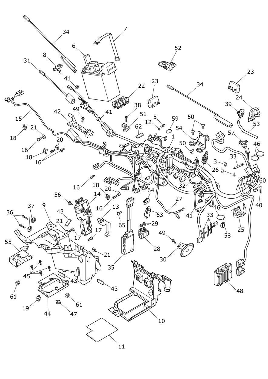 Electrical System exploded diagram