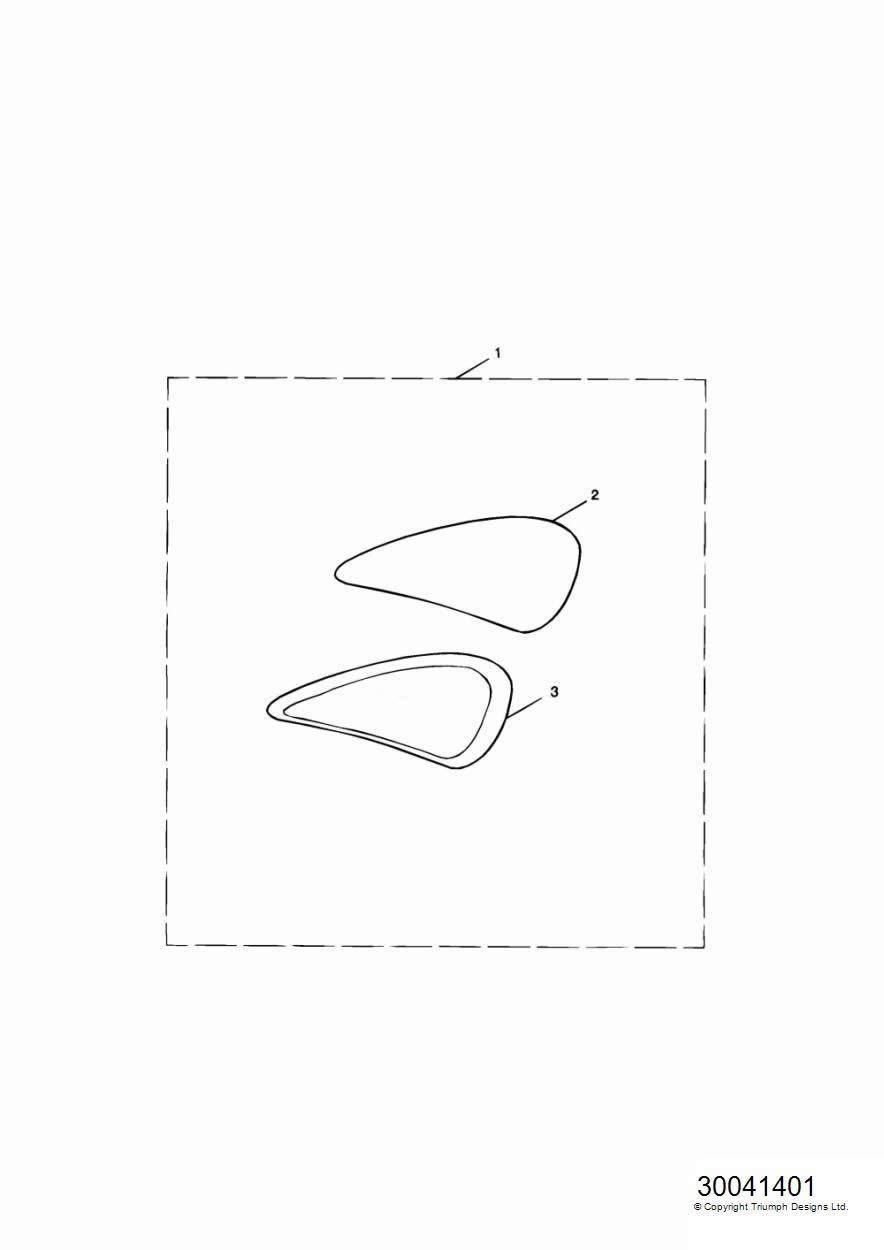 Knee Pad Kit exploded diagram