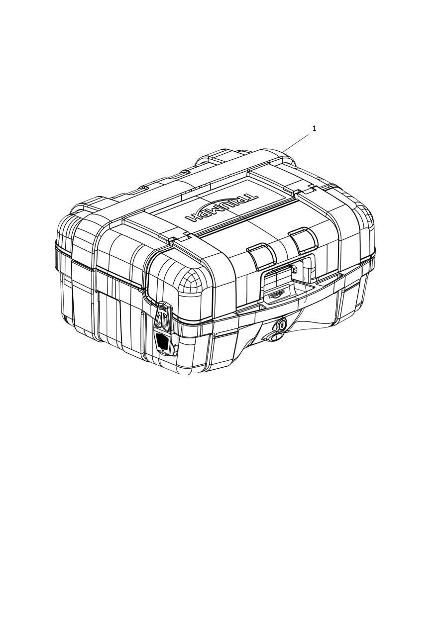 Top Box, 33L exploded diagram