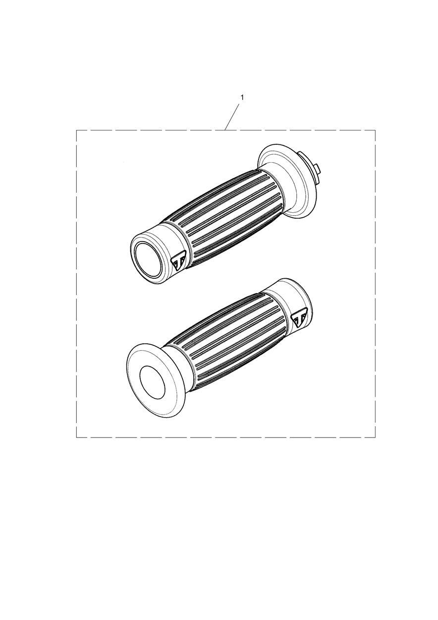 Gummy Grip Kit, D22.2, Black exploded diagram