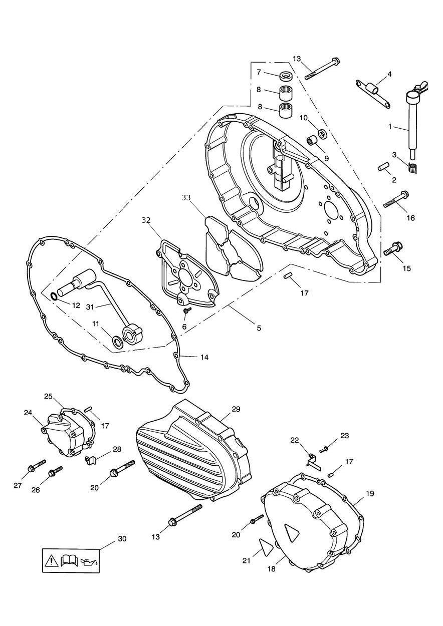 Engine Covers exploded diagram