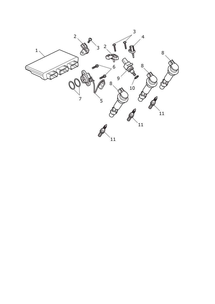 Engine Management exploded diagram