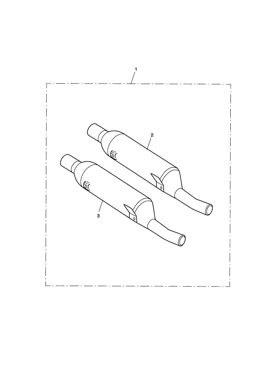 Silencer Pair, Aftermarket exploded diagram