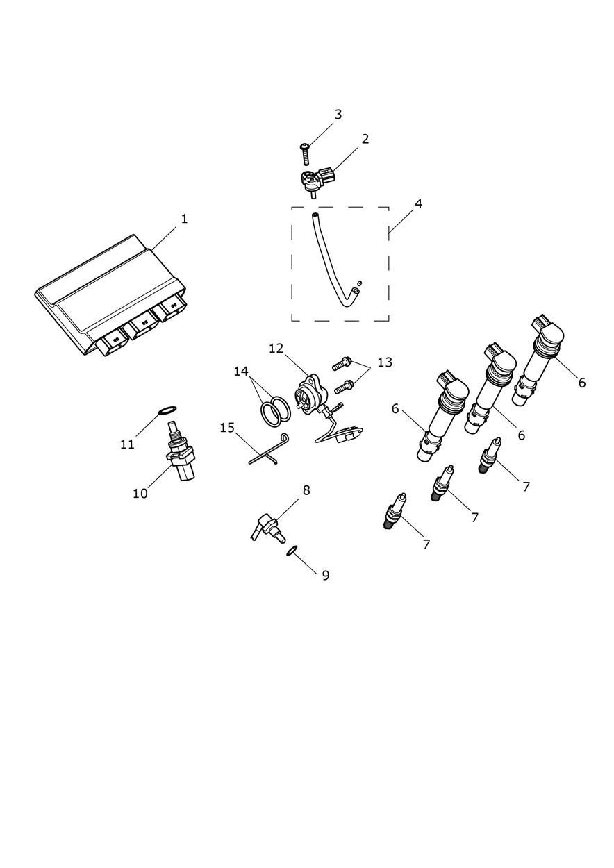 Engine Management exploded diagram