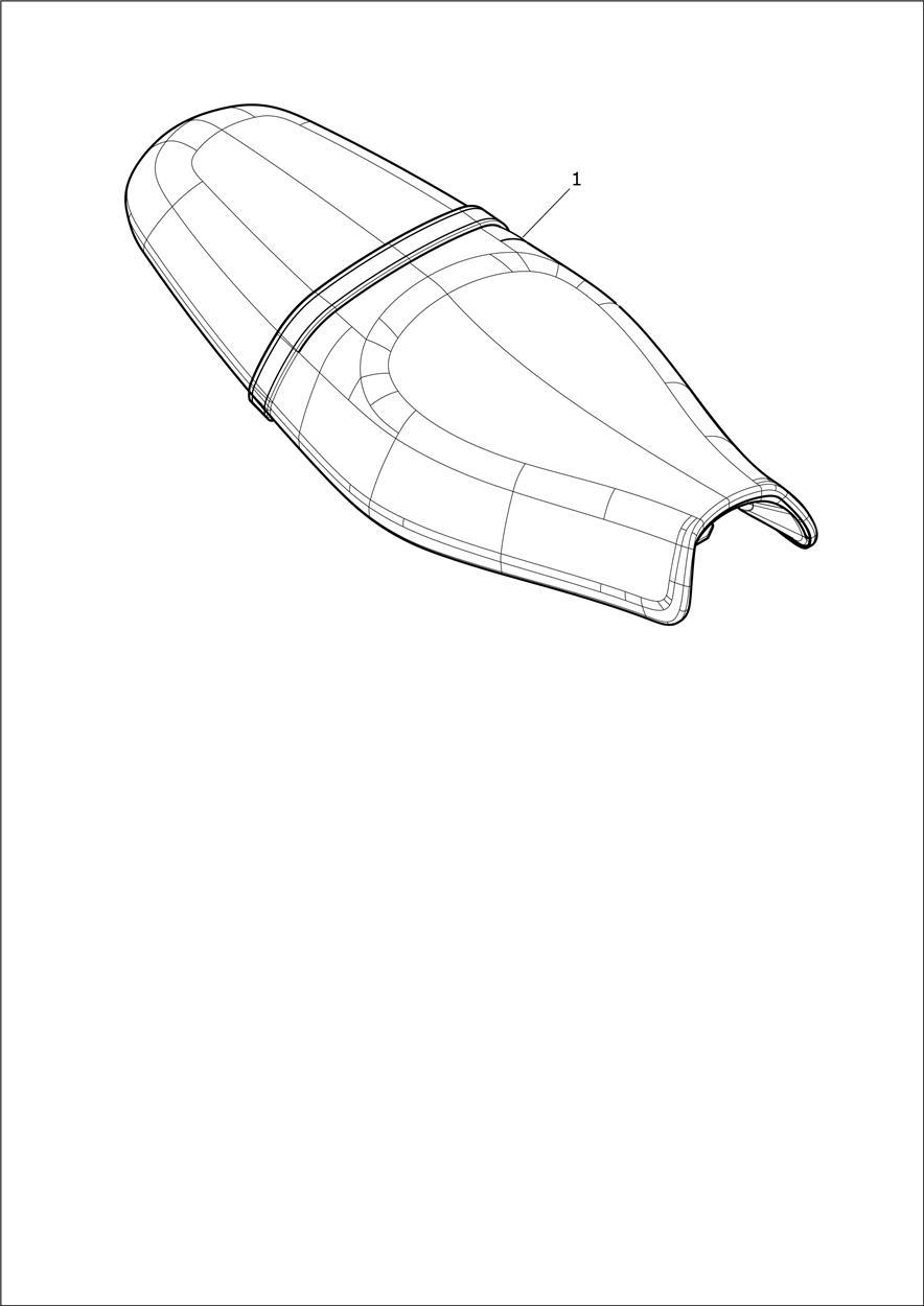 Seat, Twin exploded diagram