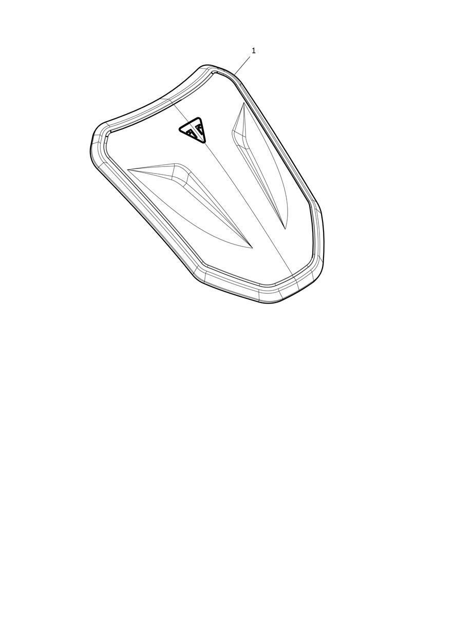 Tank Pad Kit exploded diagram