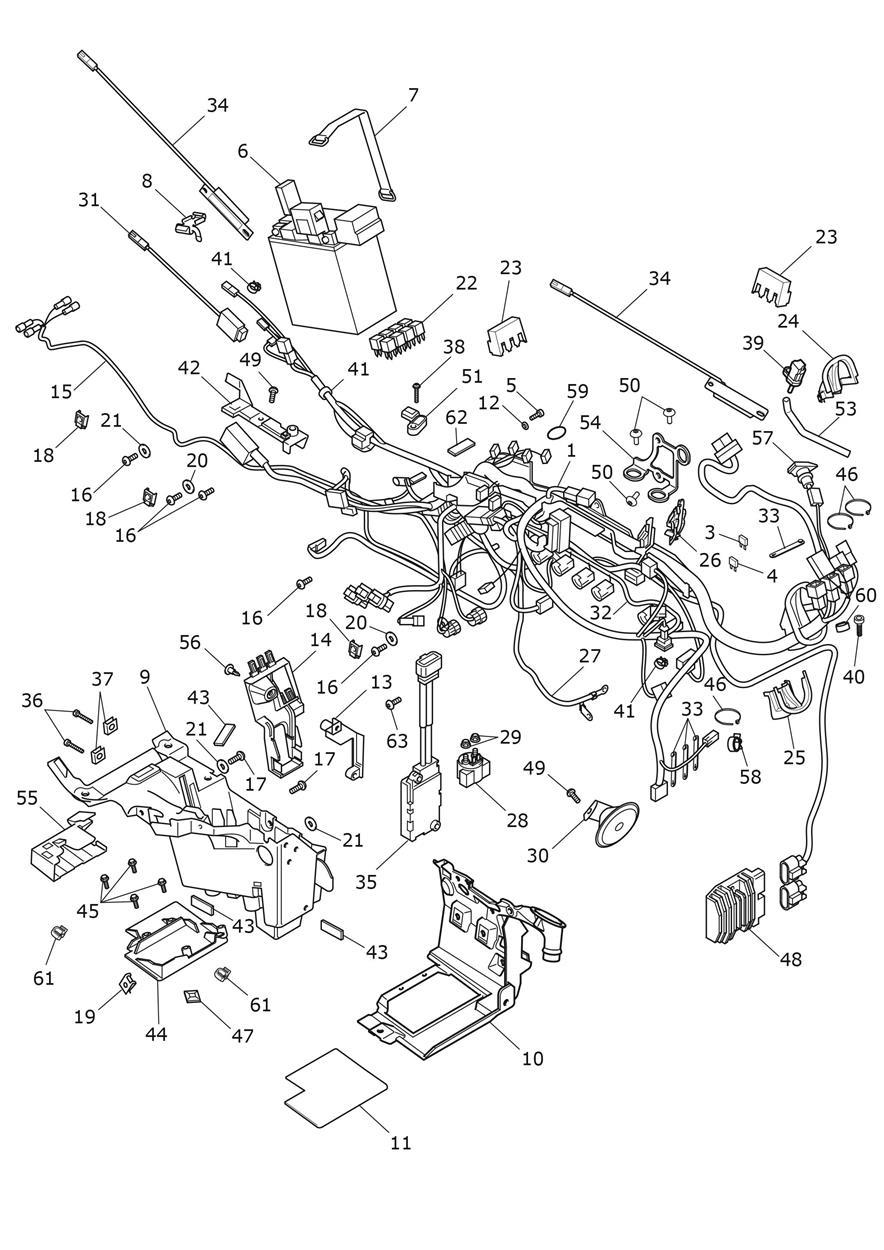 Electrical System exploded diagram