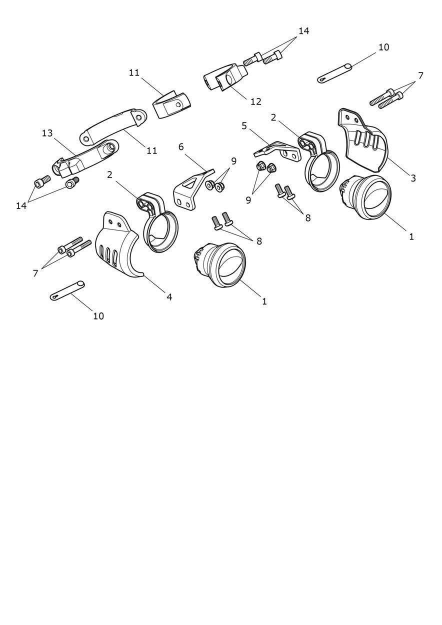 Fog Lights exploded diagram