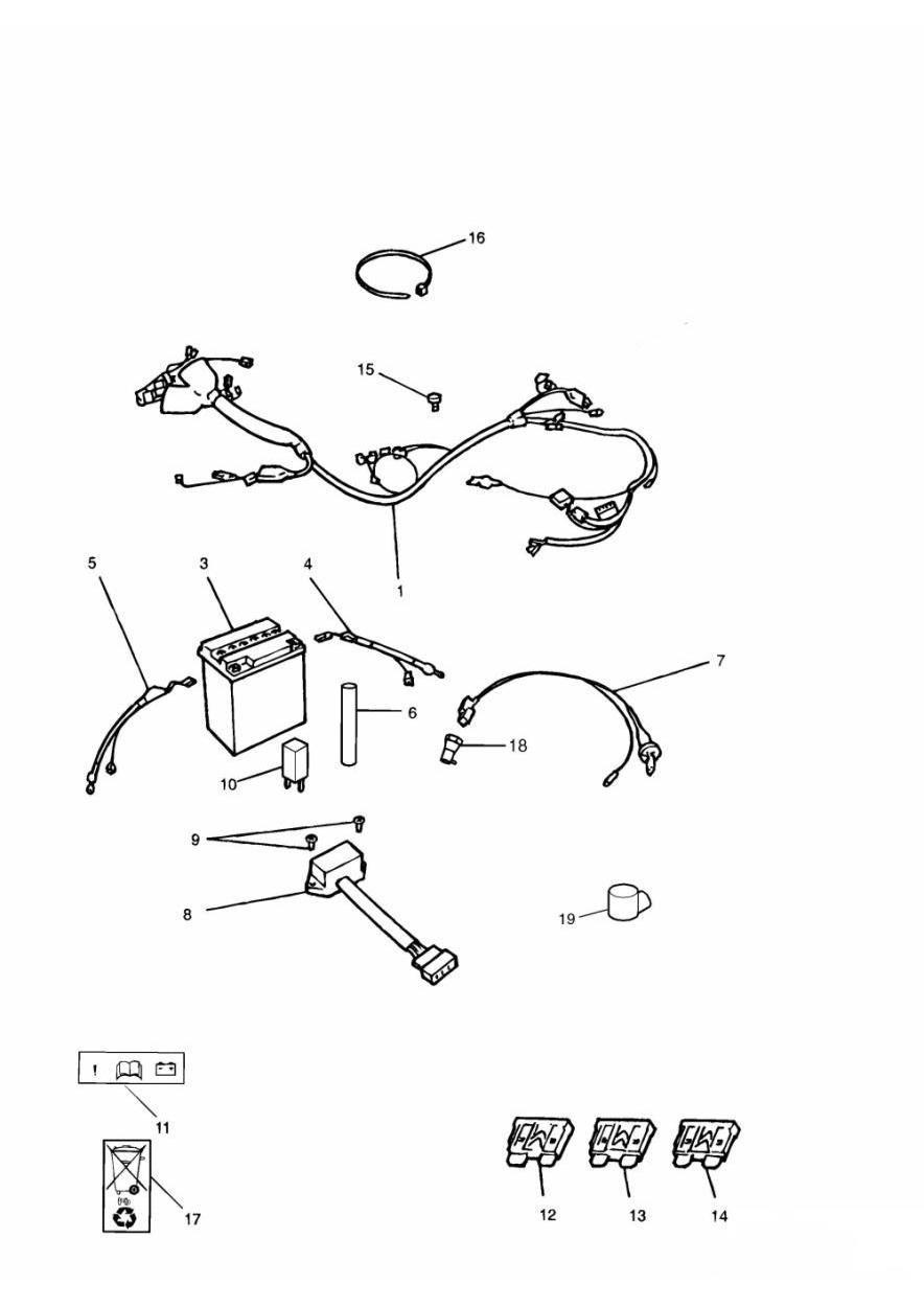 Electrical Equipment exploded diagram