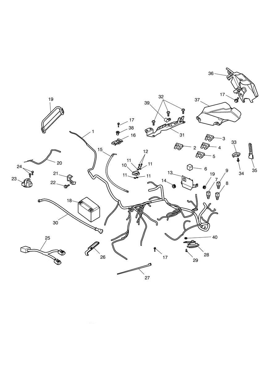 Electrical Equipment exploded diagram