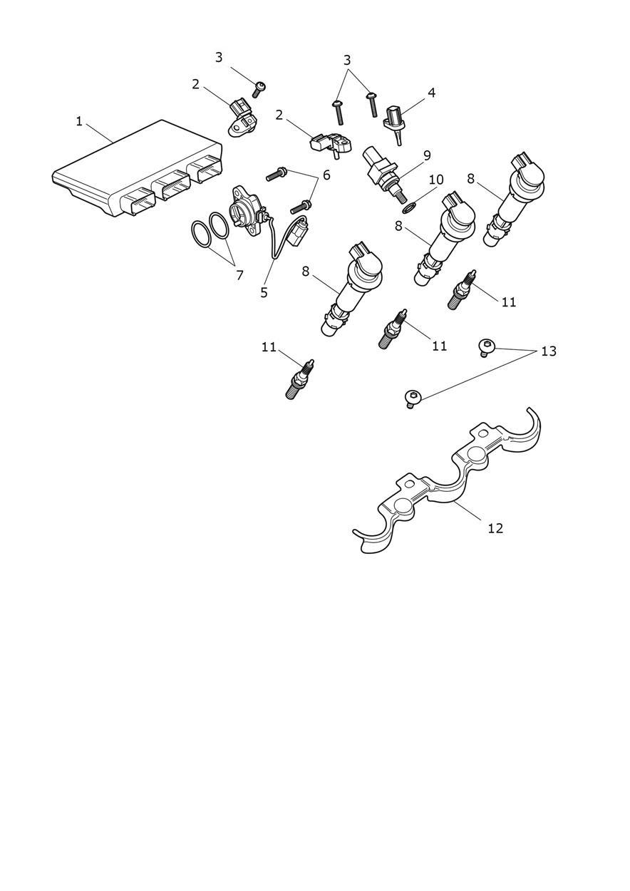Engine Management exploded diagram
