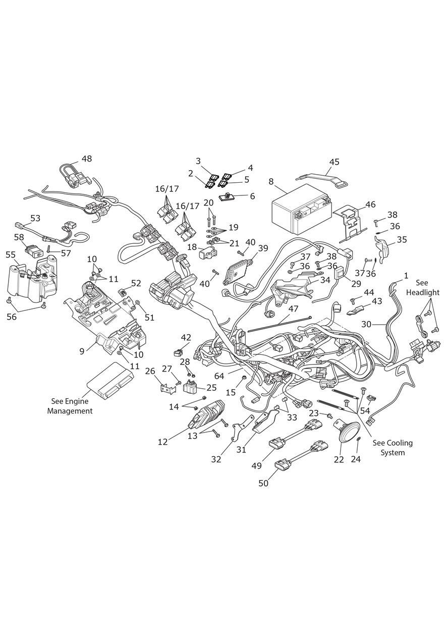 Electrical System exploded diagram