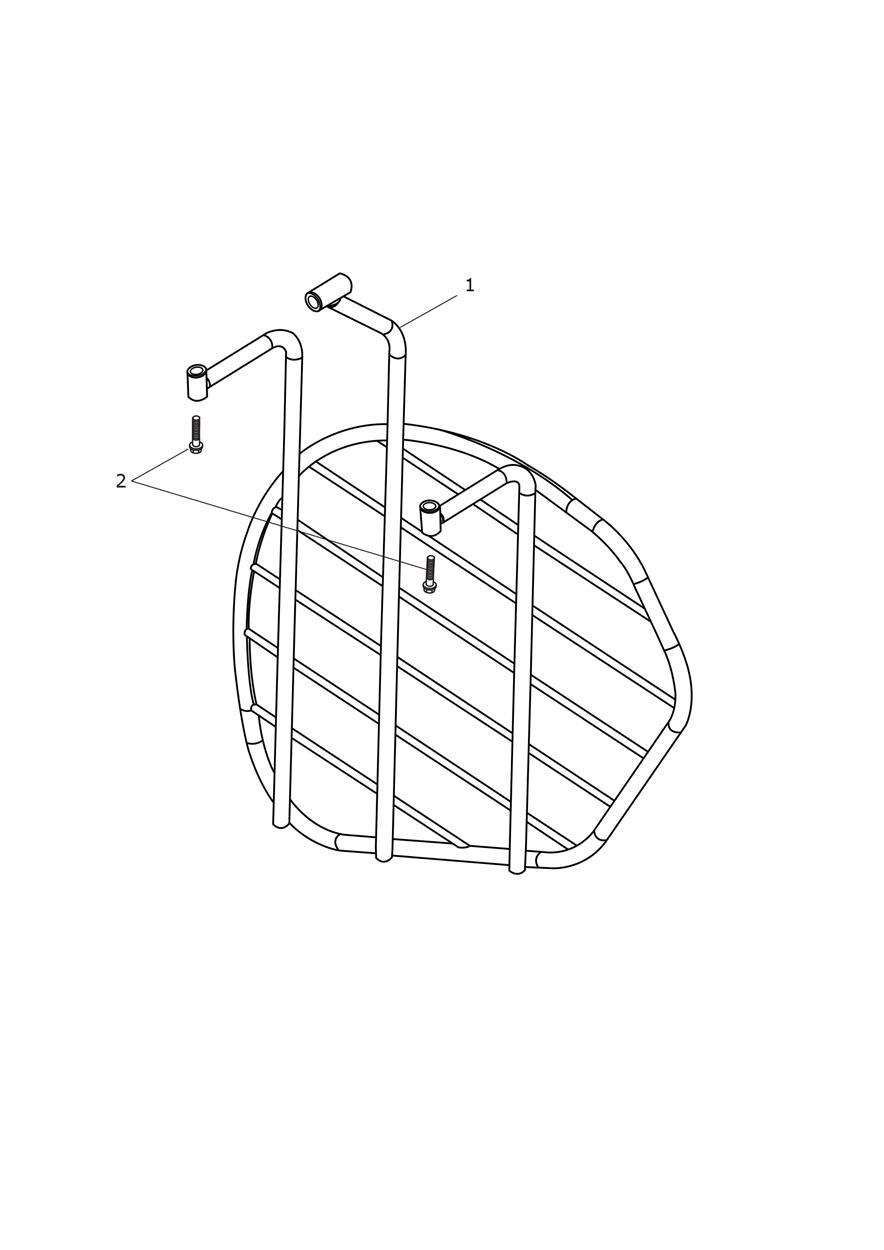 Saree Guard - India Only exploded diagram