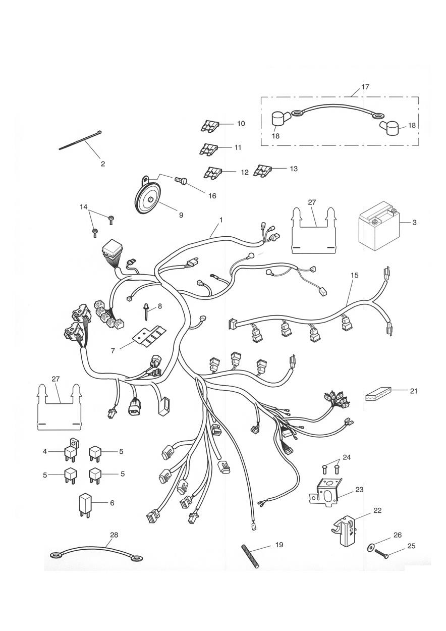 Electrical Equipment exploded diagram