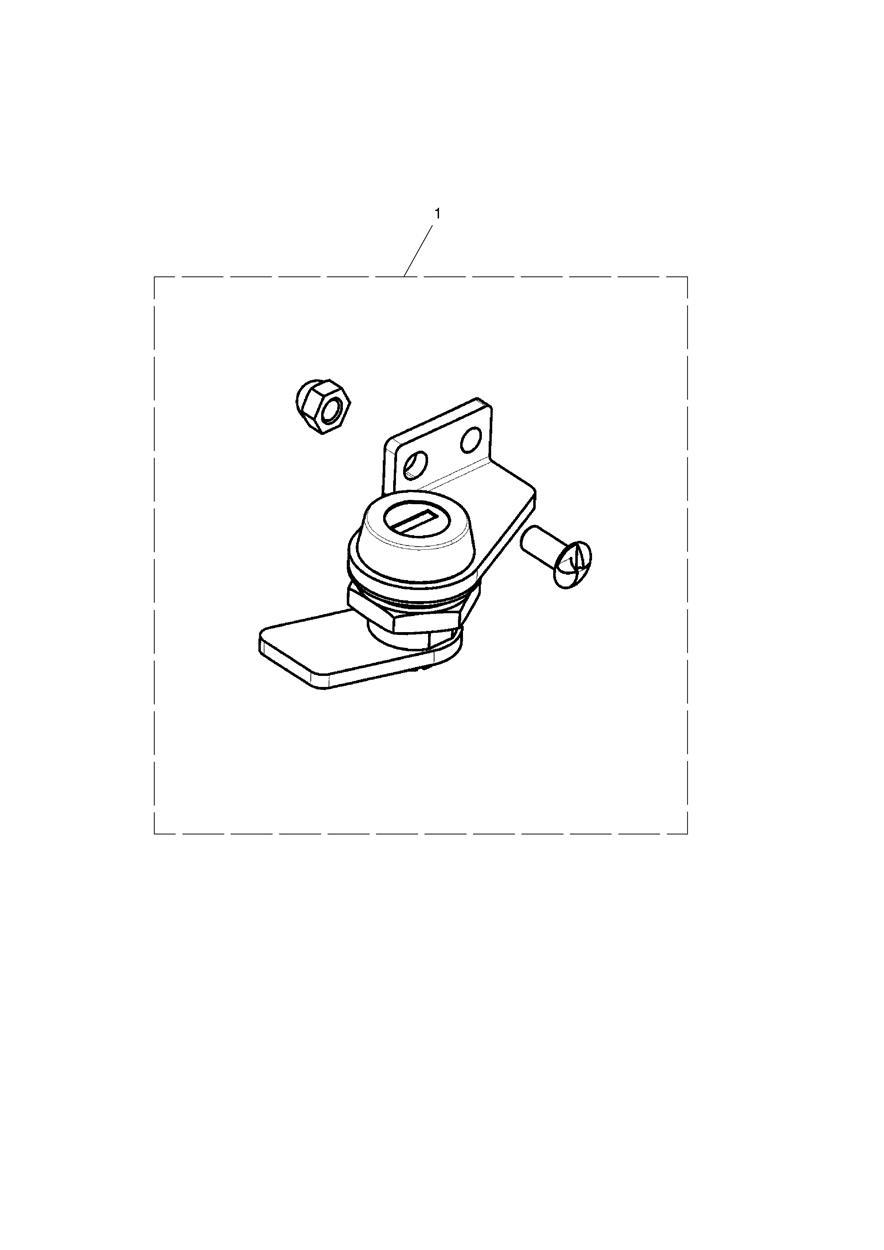 Screen Lock exploded diagram