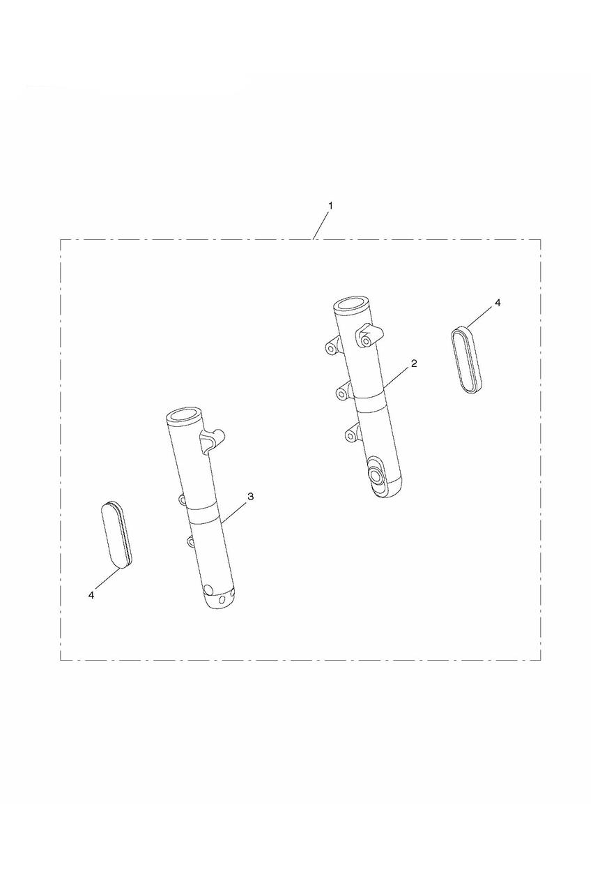 Fork Leg Lowers exploded diagram
