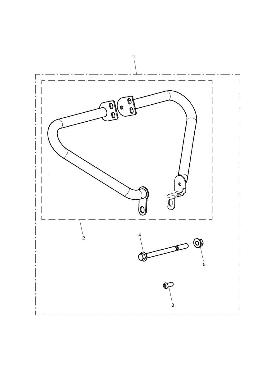 Engine Dresser Bar Kit exploded diagram