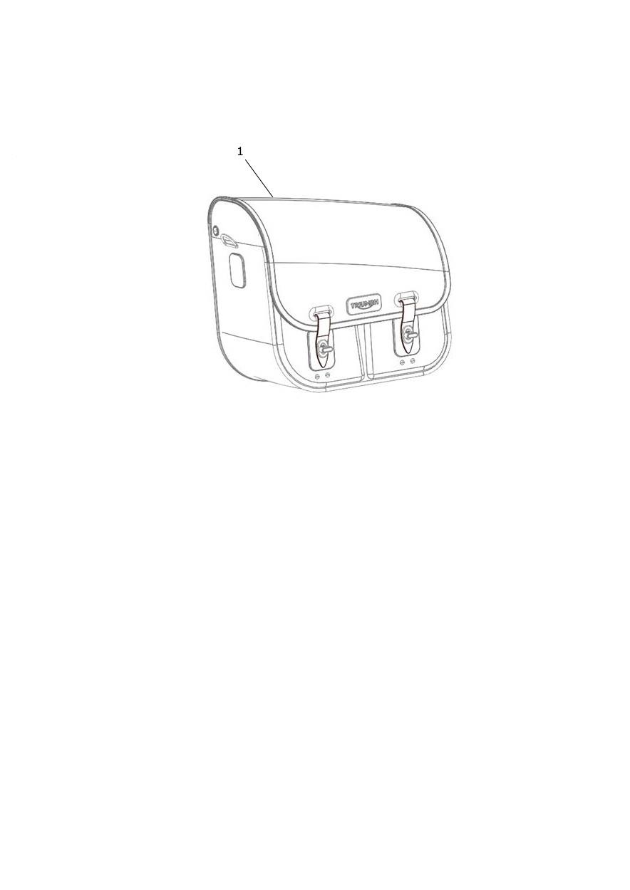 Pannier Kit, LH, Olive exploded diagram