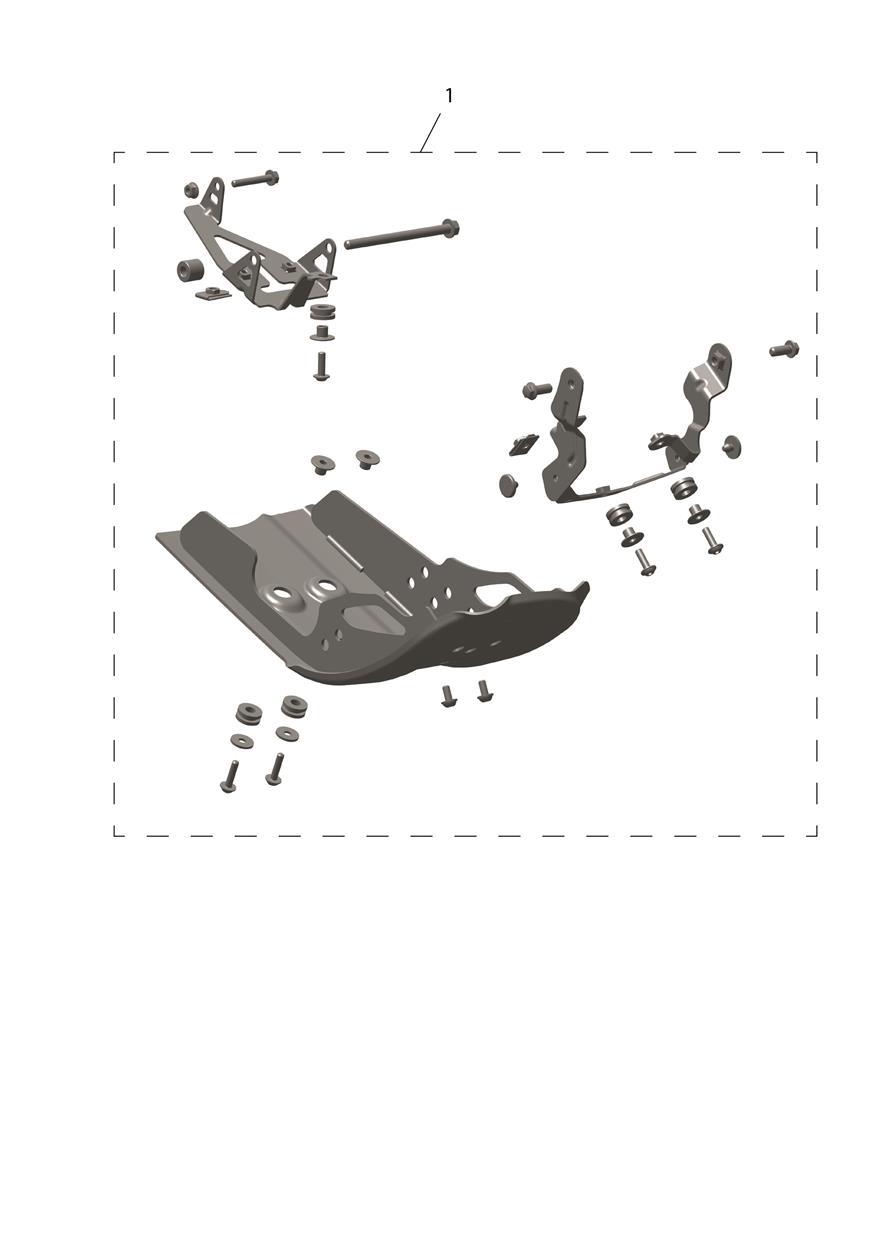 Sumpguard Kit exploded diagram
