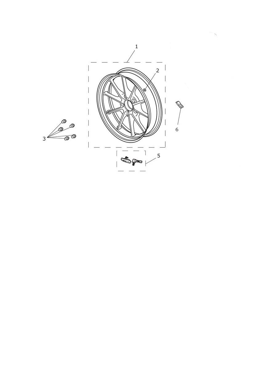 Rear Wheel exploded diagram