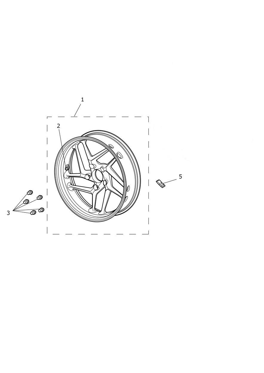 Rear Wheel exploded diagram