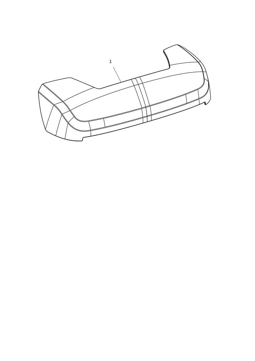 Top Box Infill Kit exploded diagram