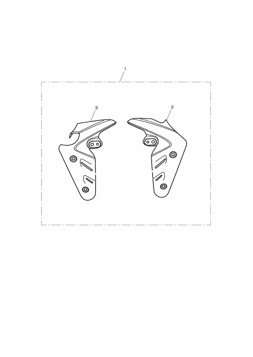 Radiator Cowl Kit exploded diagram