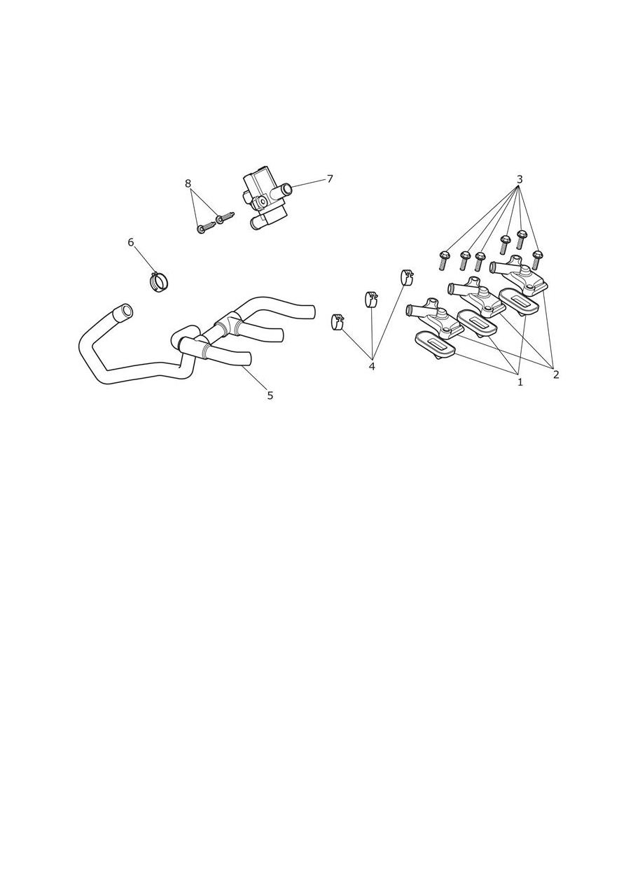 Emissions Control exploded diagram