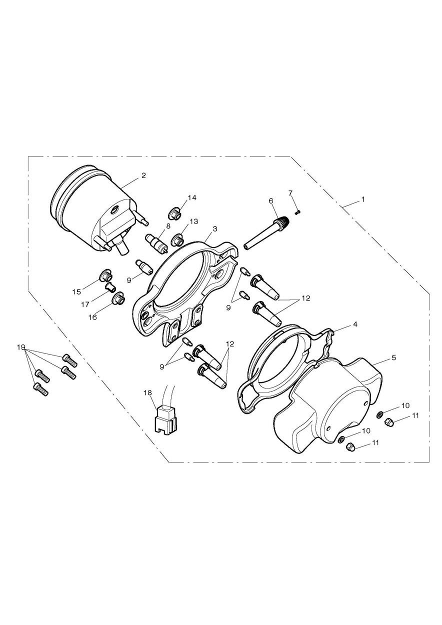 Instruments exploded diagram