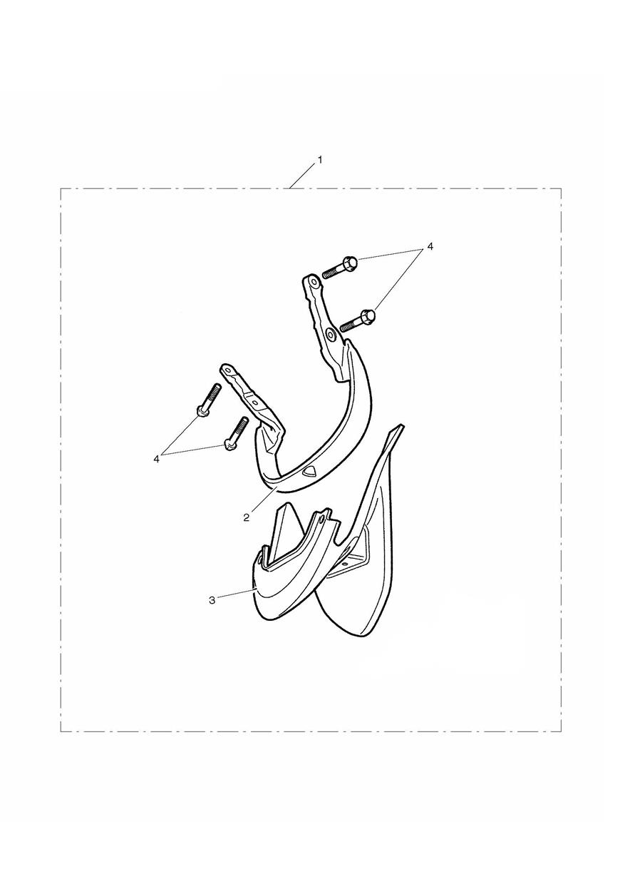 Grabrail Kit exploded diagram