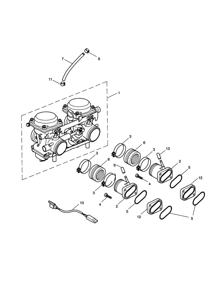 Carburettors exploded diagram