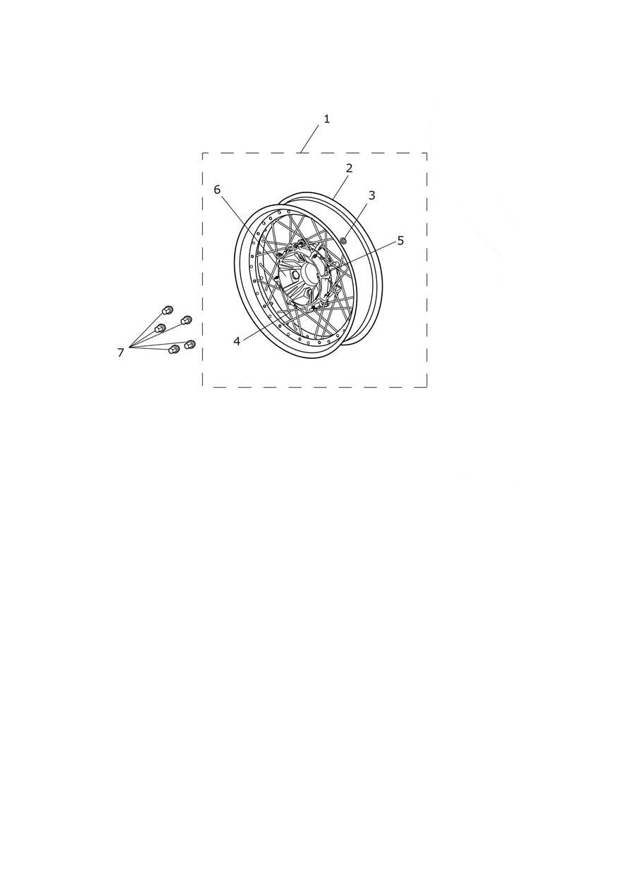 Rear Wheel exploded diagram