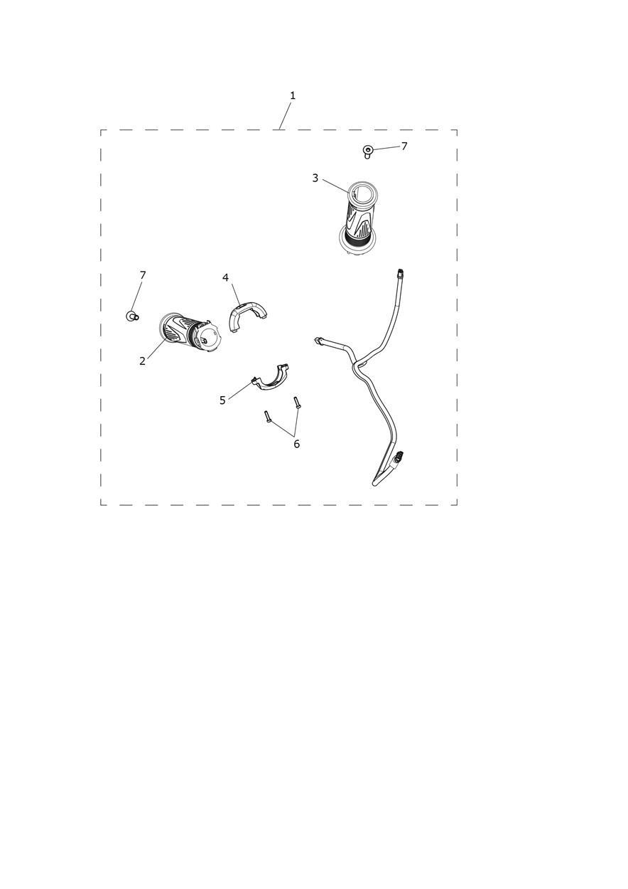 Heated Grip Kit exploded diagram