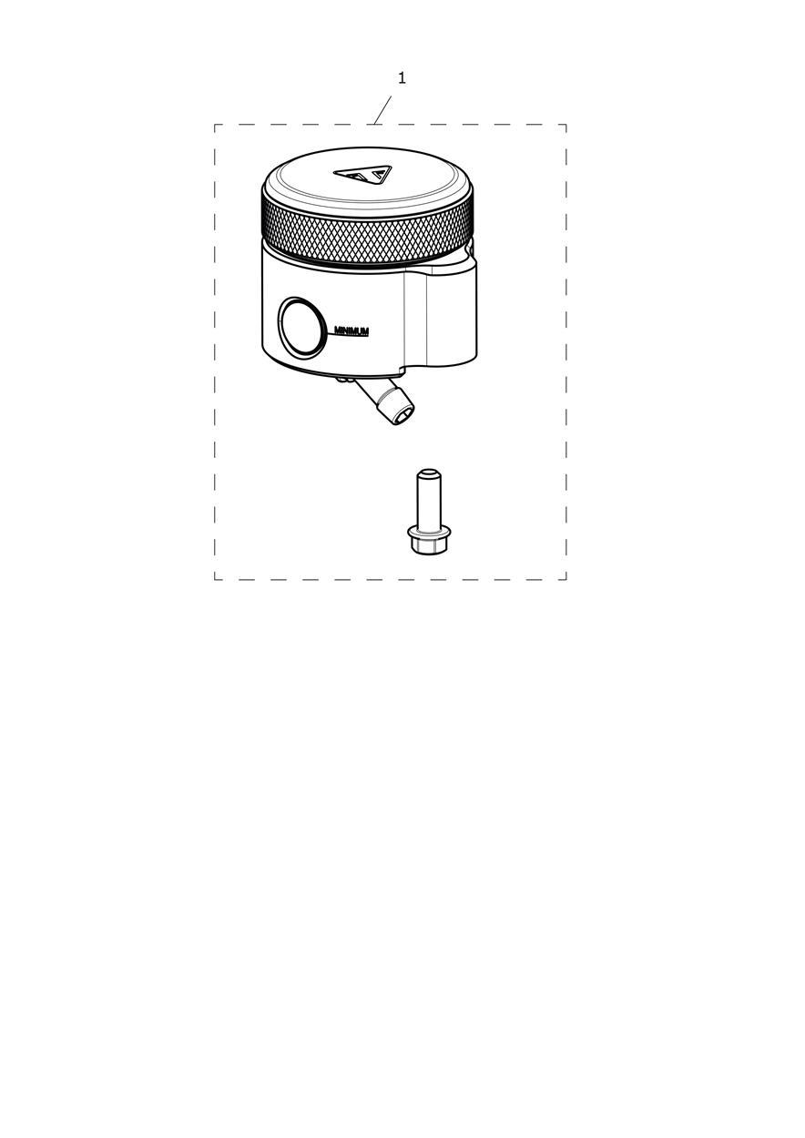 Front Brake Reservoir Kit exploded diagram