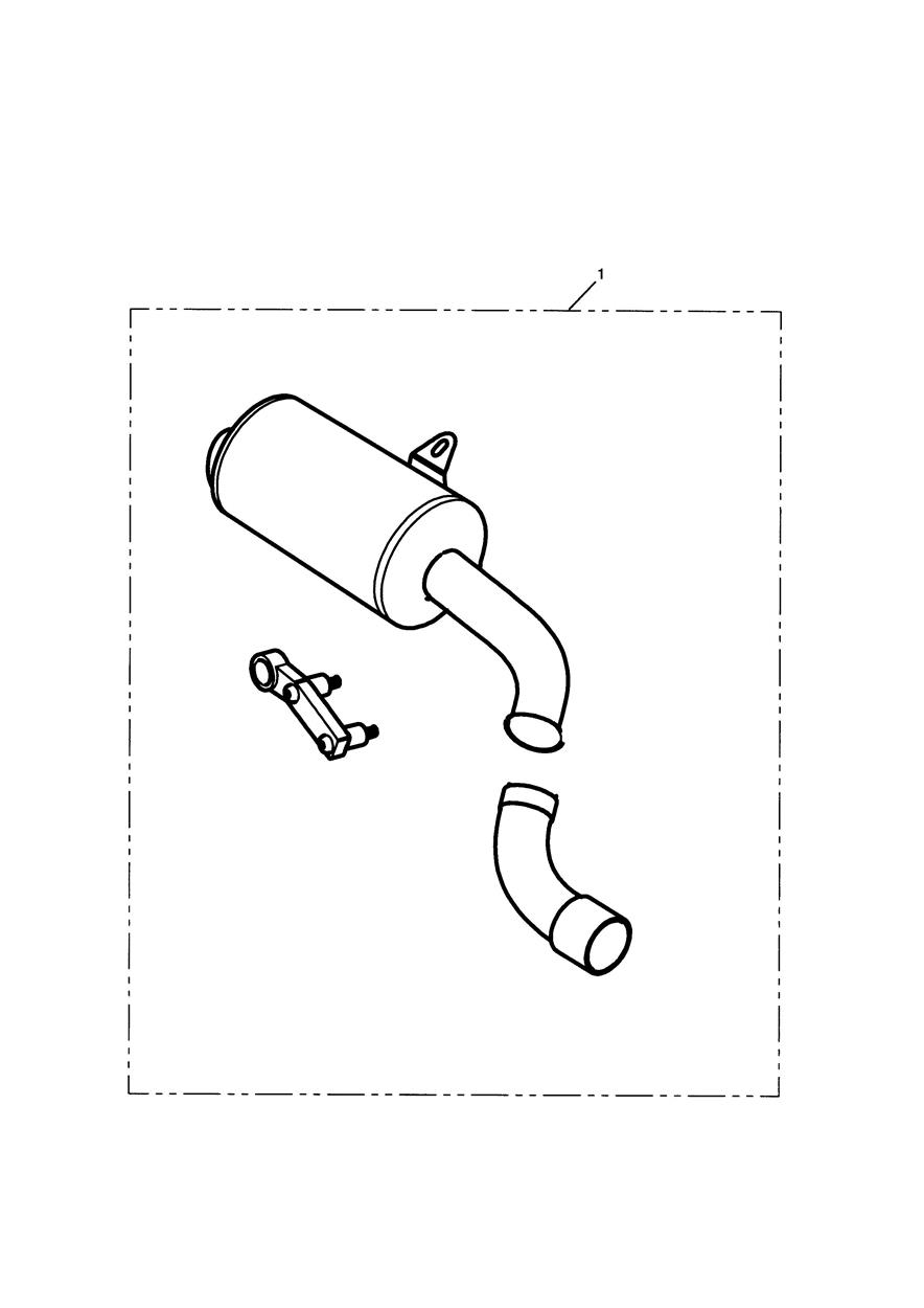 High Level Silencer exploded diagram