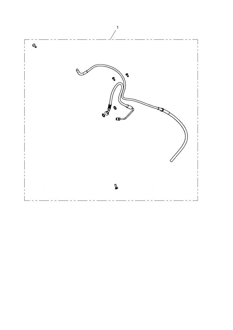 Cable Kit, Alt Handlebars exploded diagram