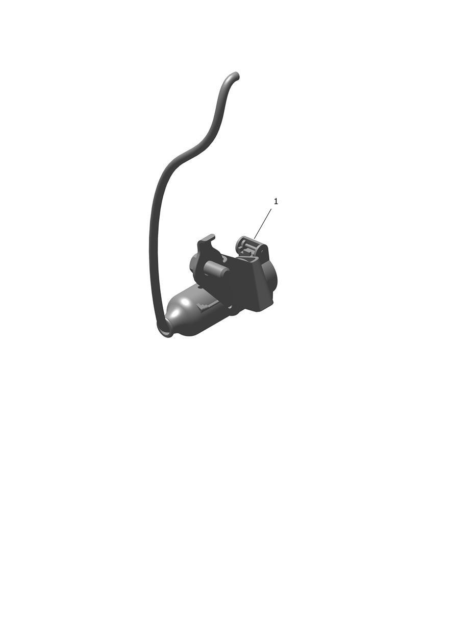 Aux Power Socket Kit exploded diagram