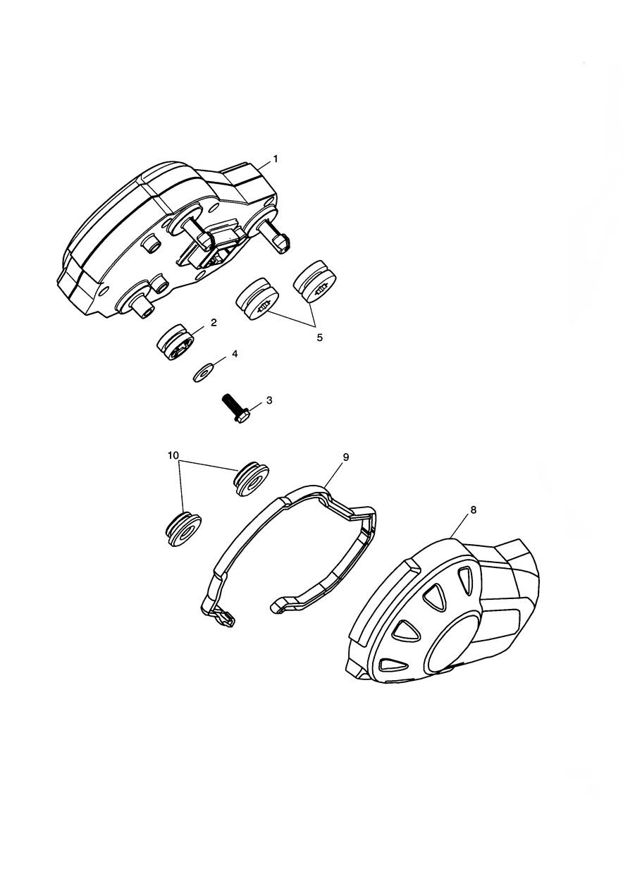 Instruments exploded diagram