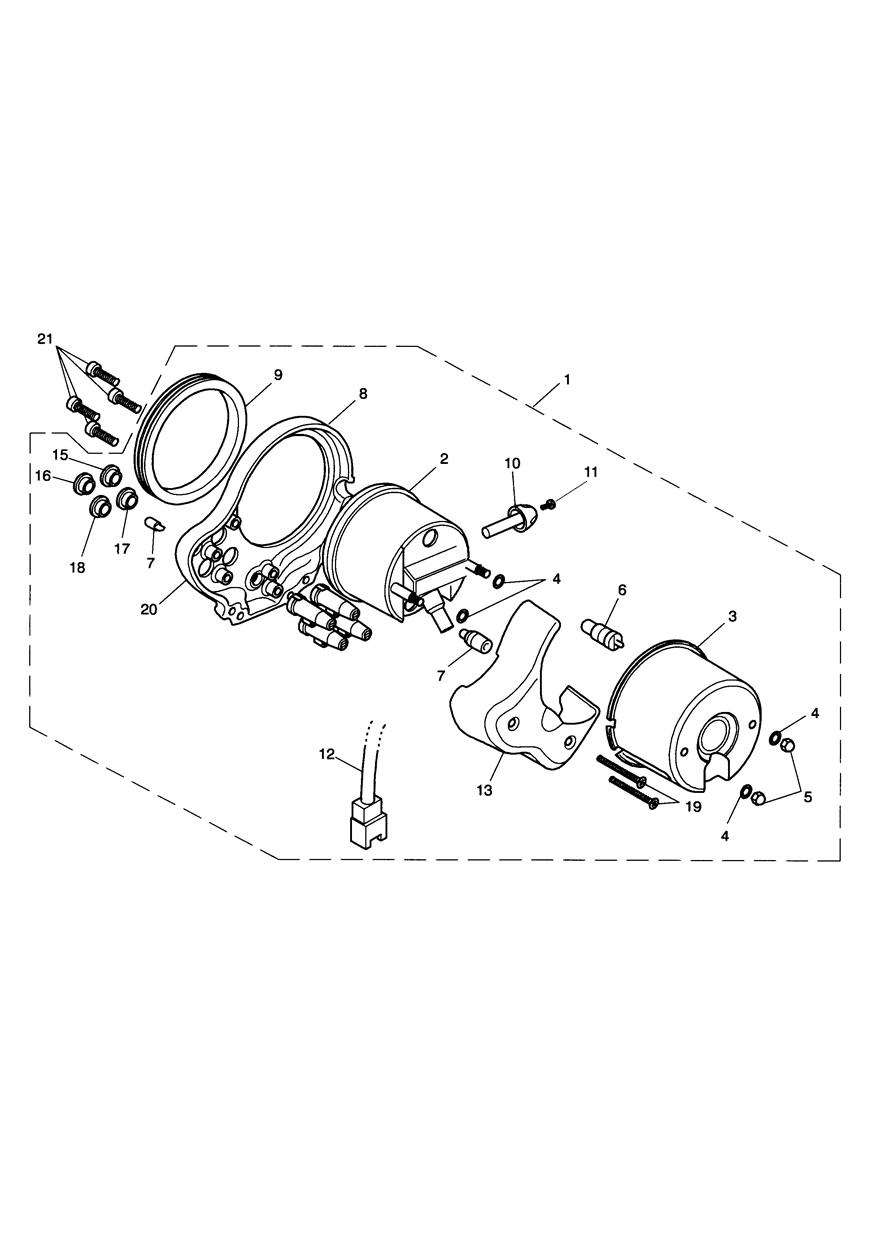 Instruments Bonneville exploded diagram