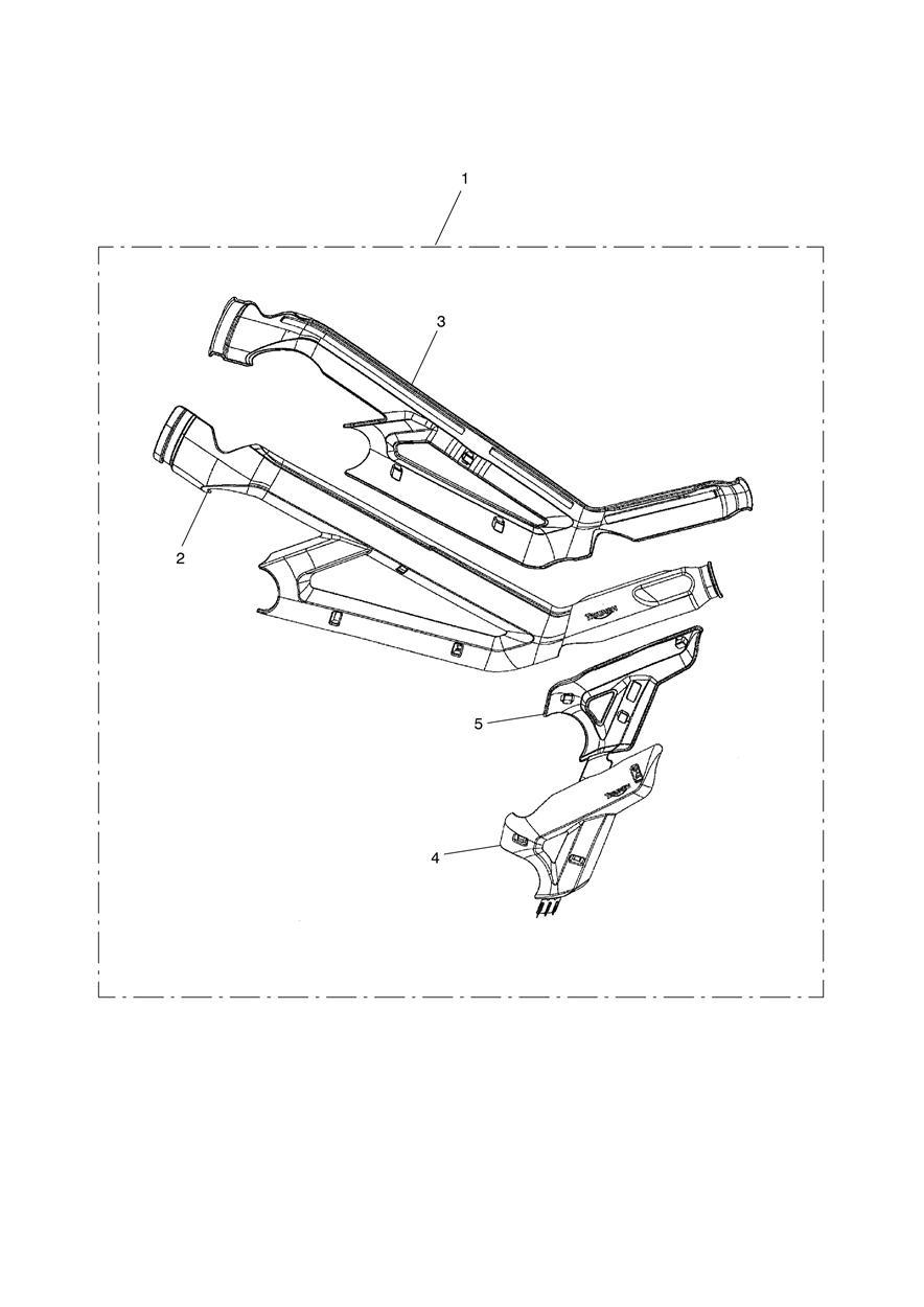 Frame Protector Kit exploded diagram