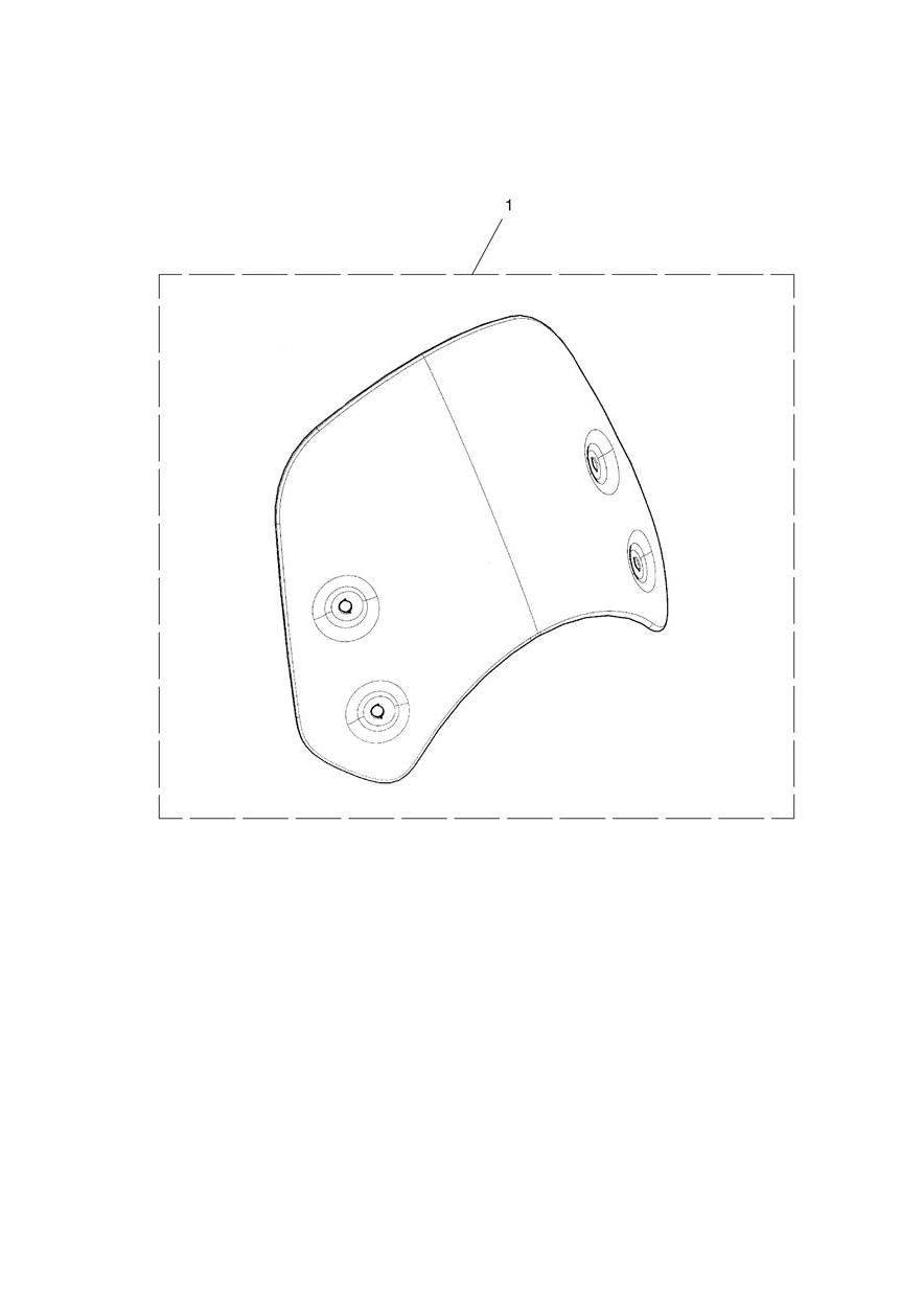Screen, Short, Painted exploded diagram