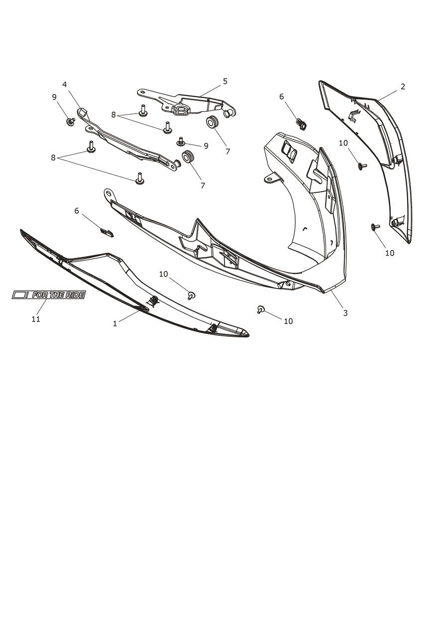 Bellypan exploded diagram