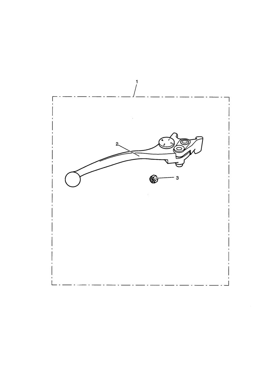 Brake Lever Kit, Adjustable exploded diagram