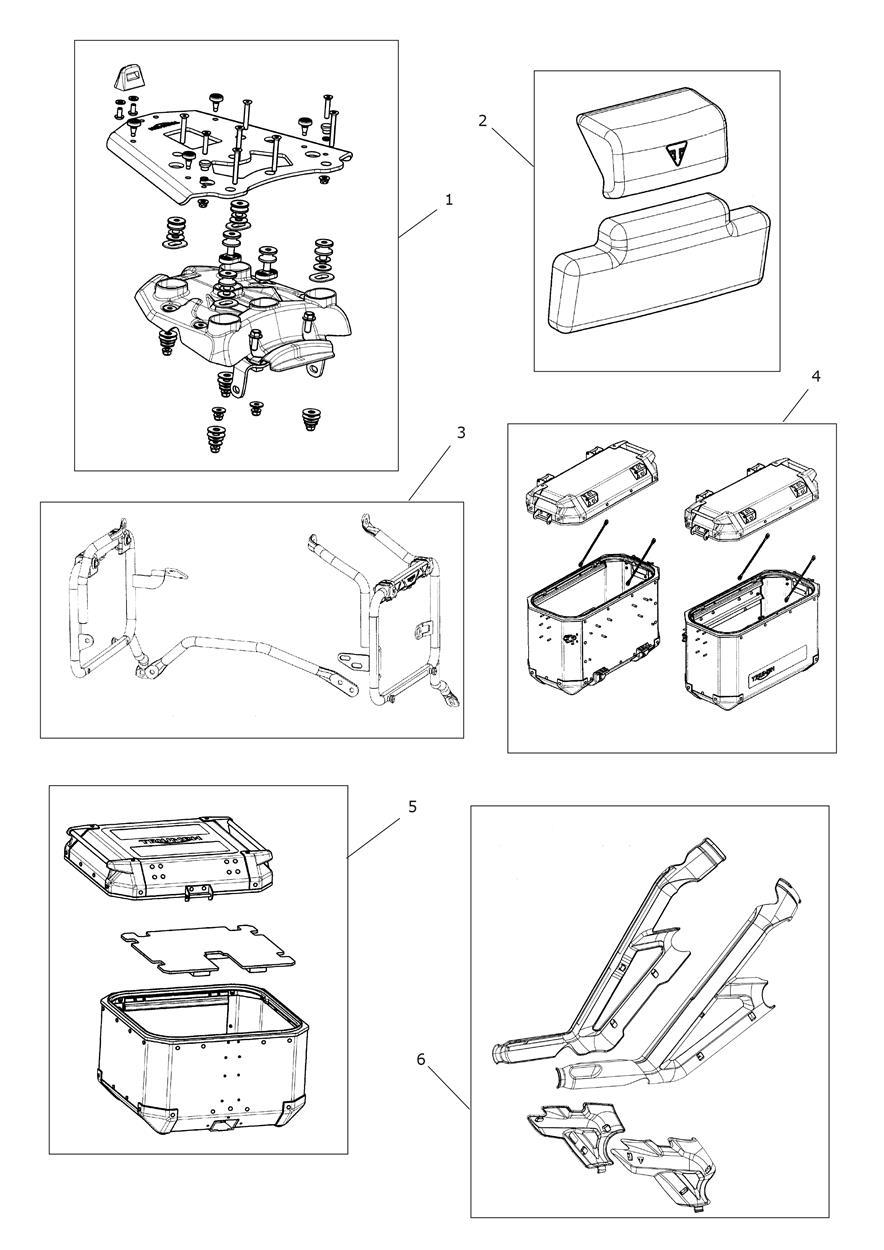Tiger 800 exploded diagram