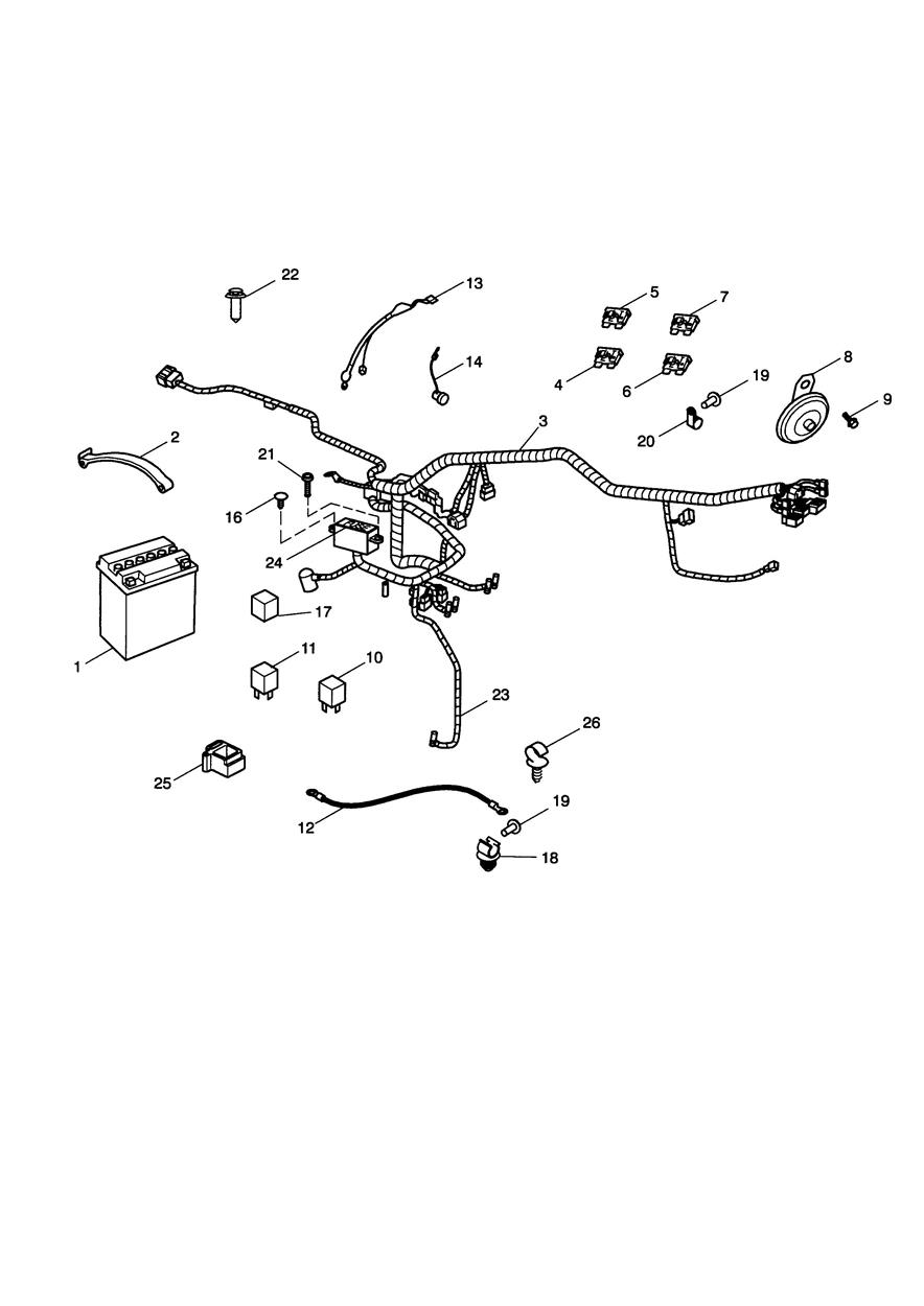 Electrical Equipment exploded diagram